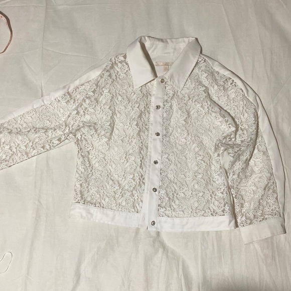 Lace white light jacket - Picture 2 of 6